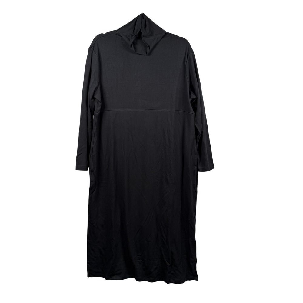Women with Control Womens XLP Maxi Dress Black Tummy Control Slimming Shaping